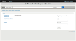Desktop Screenshot of mediatheque.dracenie.com